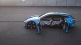 Peugeot Instinct Concept - die Türen öffnen gegenläufig