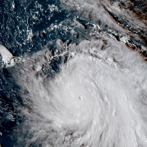 Hurrikan "Maria" trifft auf Karibikinsel Dominica