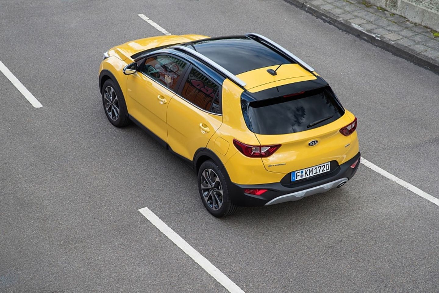 Der Kia Stonic ist 4,14 Meter lang