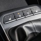 Das Lenkrad ist beheizbar