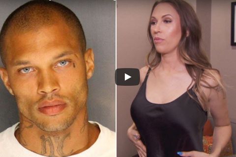 Jeremy Meeks und seine Ehefrau Melissa