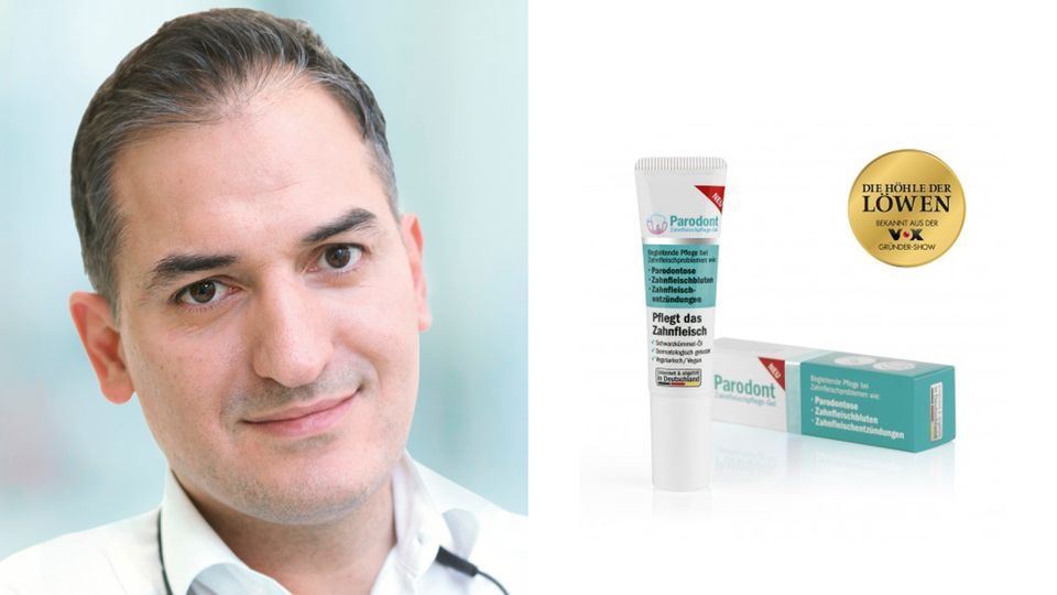 "Die Höhle der Löwen": Parodont-Creme: Ismail Özkanli erklärt sein Produkt im Interview "Die Höhle der Löwen": Parodont-Creme: Ismail Özkanli erklärt sein Produkt im Interview