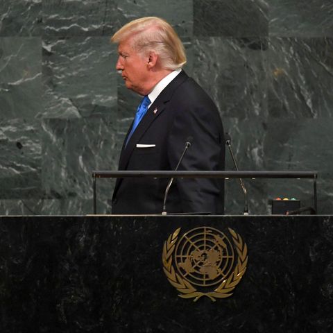 Donald Trump vor der UN
