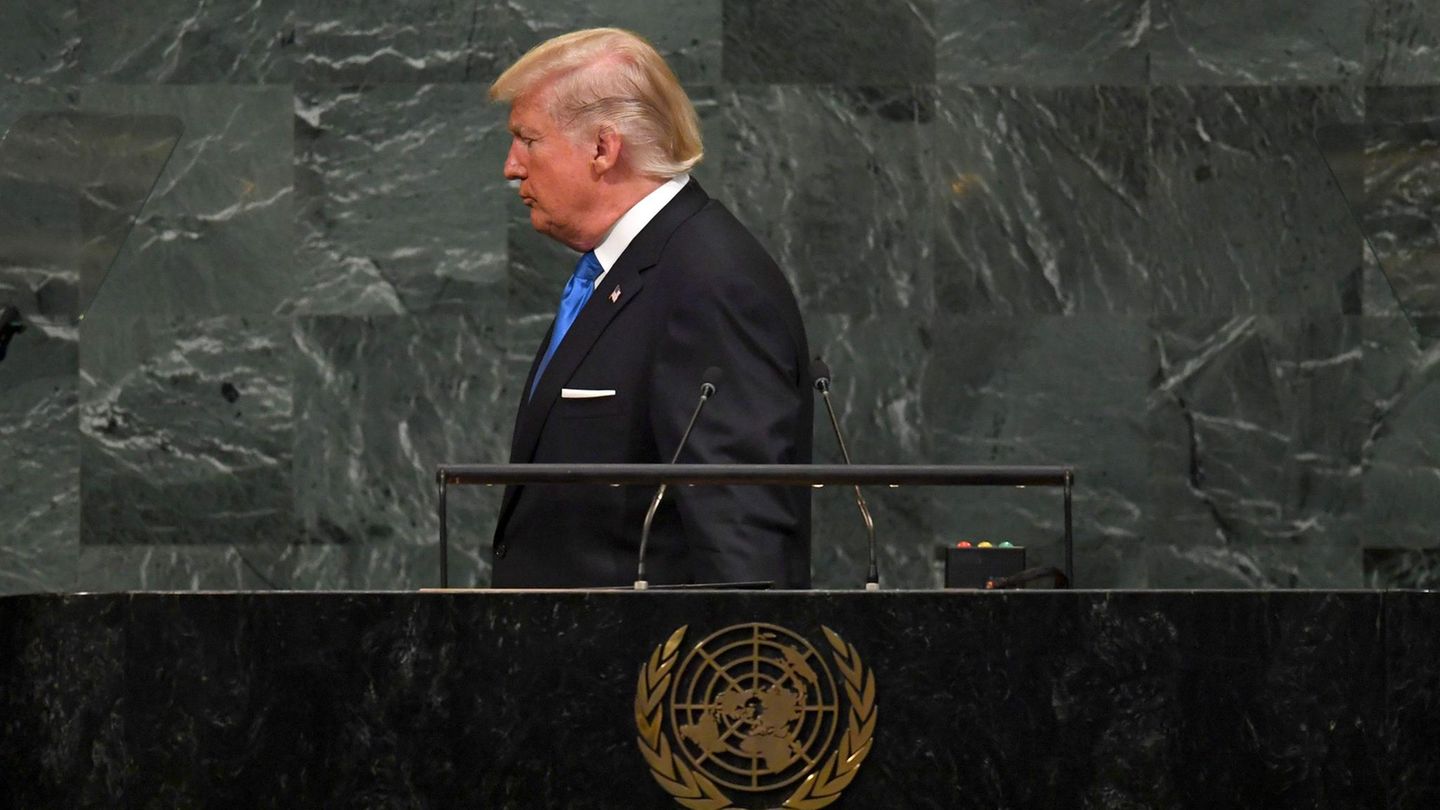 Donald Trump vor der UN