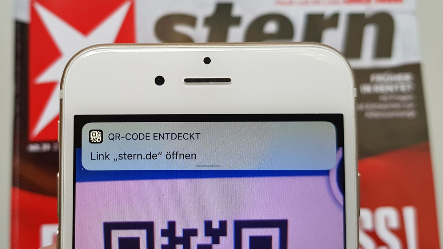 iPhone QR-Code iOS 11