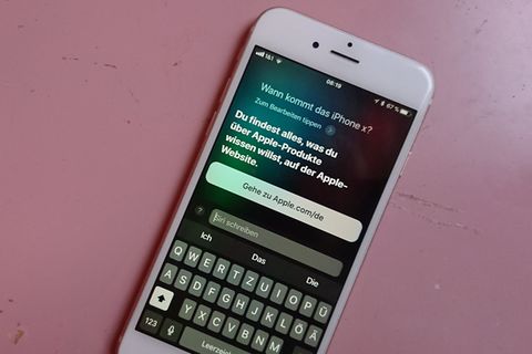 iOS 11 Siri schreiben