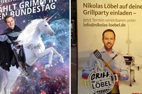Wahlplakate From Hell