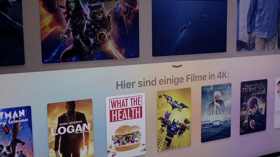 Zum Start gibt es viele 4K-Filme der großen Studios, auch dank Netflix-Anbindung Zum Start gibt es viele 4K-Filme der großen Studios, auch dank Netflix-Anbindung
