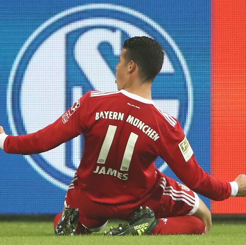 Neuzugang James brachte den FC Bayern München mit dem 2:0 endgültig auf die Siegerstraße