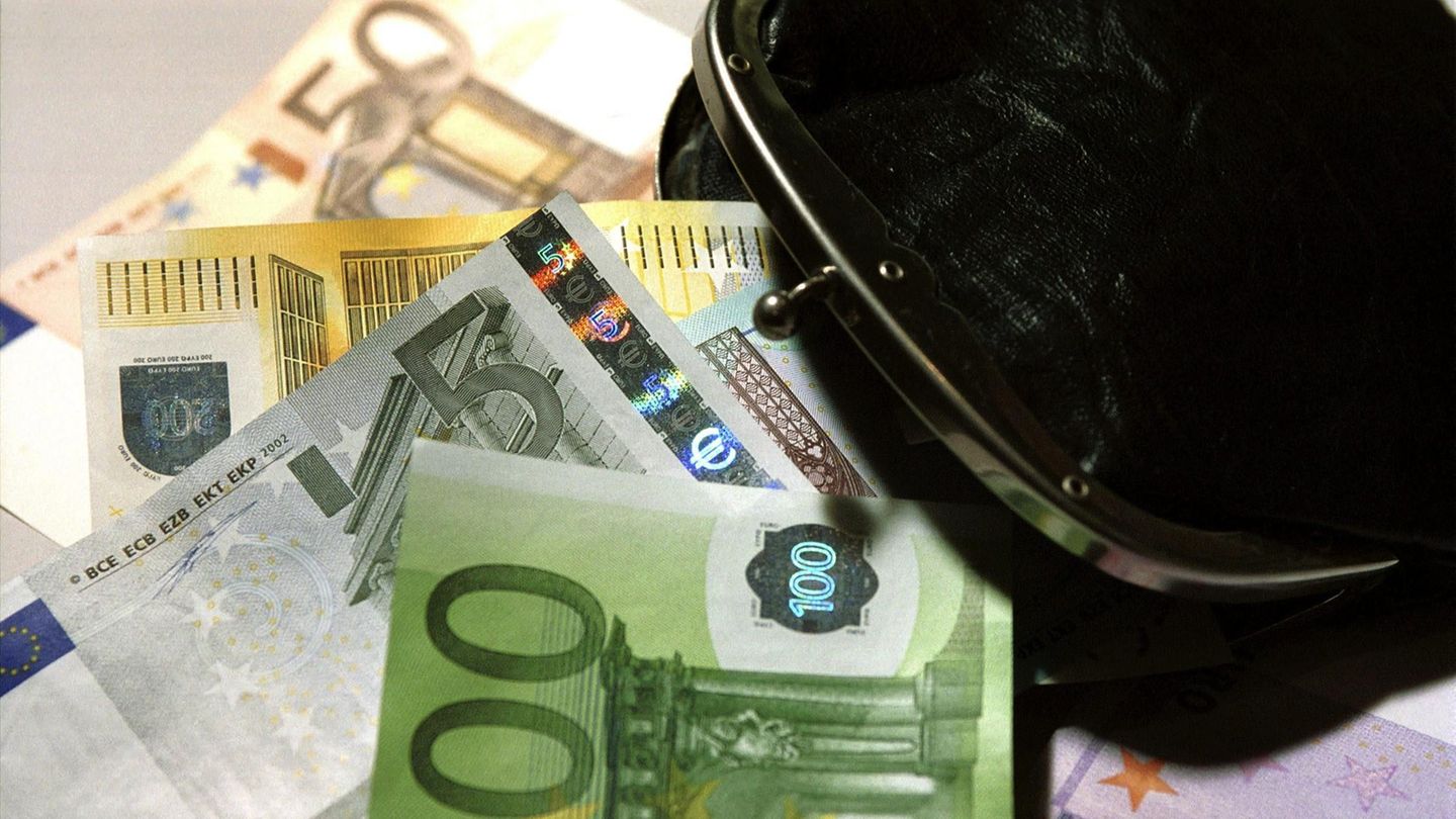 Tasche mit Geld