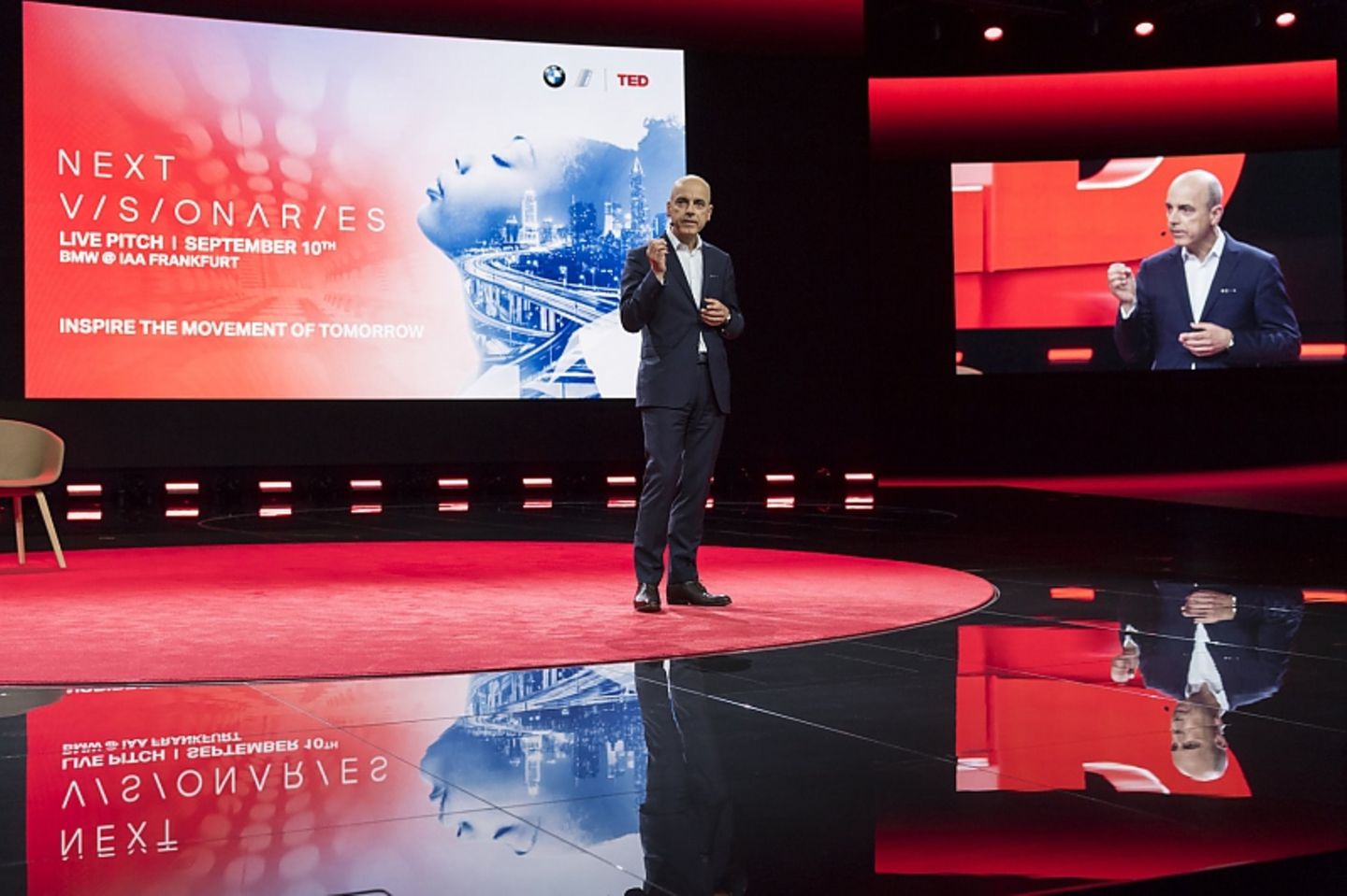 BMW IAA-Vorabend TED Vorstand Nicolas Peter