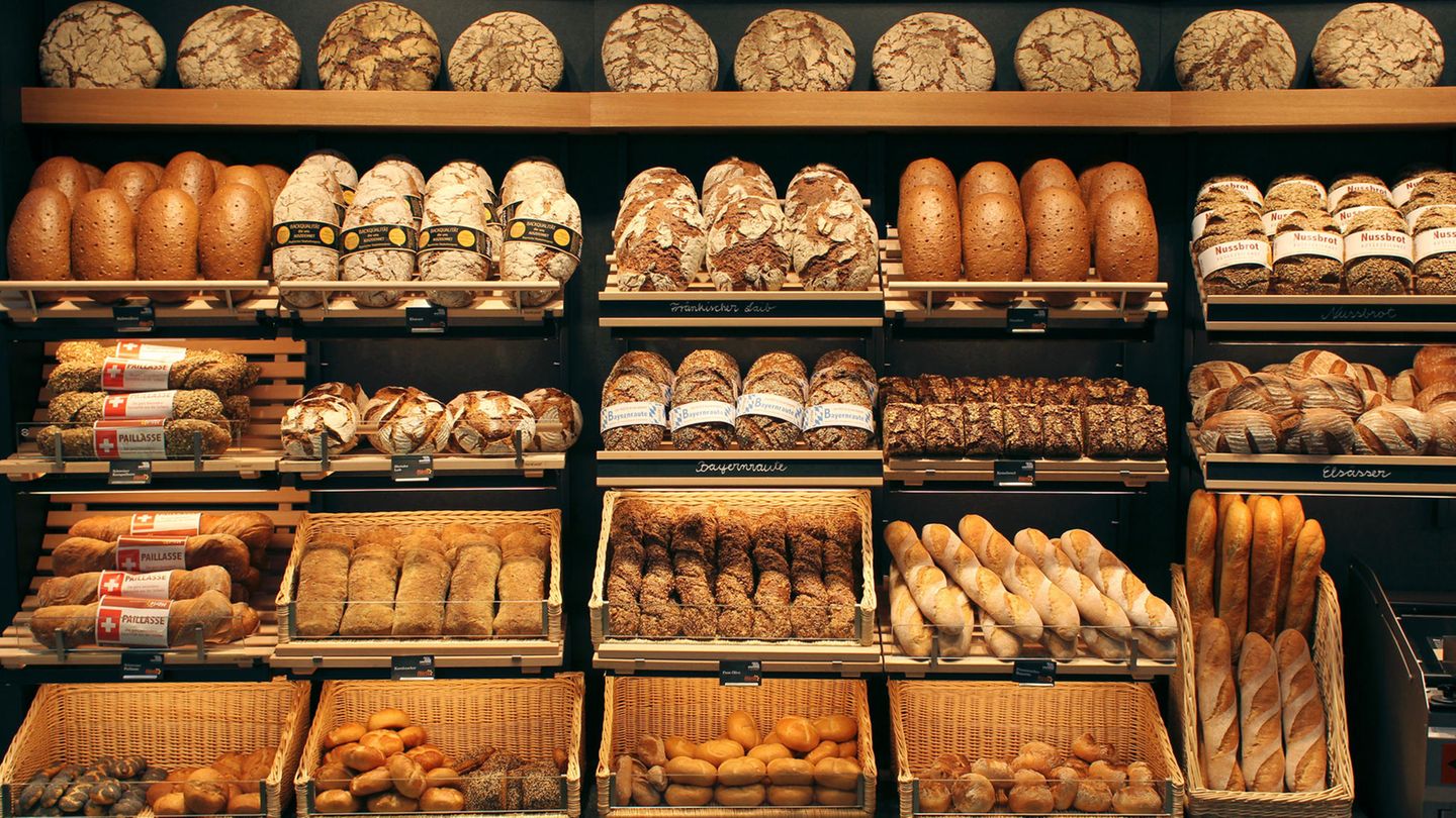Durchschnittlich kauft ein deutscher Haushalt 45,6 Killogramm Brot im Jahr ein 