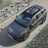 Auch ein Glas-Panoramadach ist zu haben