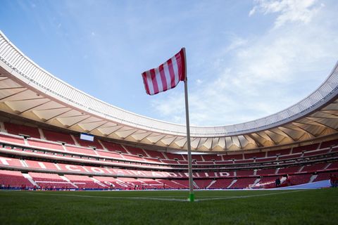 Das neue Stadion von Atletico Madrid, das Estadio Metropolitano, wo 2019 das Champions LEague Finale stattfindet