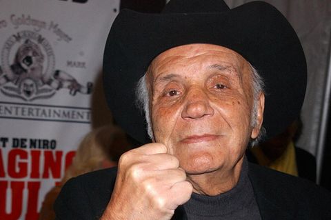 Jake LaMotta bei einer Aufführung von "Raging Bull"