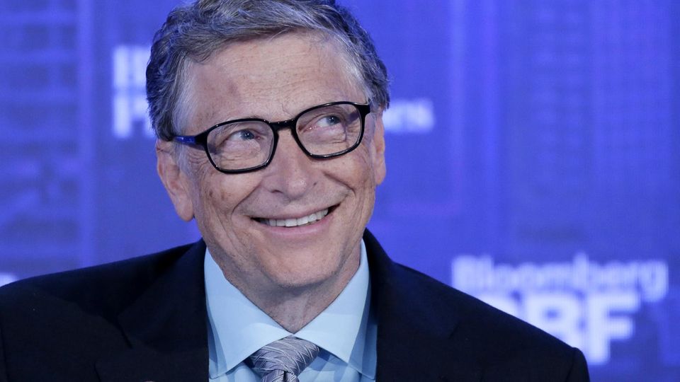 Bill Gates bei dem Global Business Forum