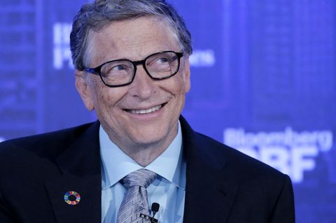 Bill Gates bei dem Global Business Forum