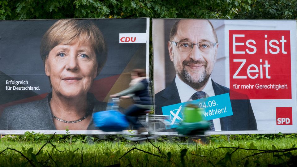 Wahlkampf: Eine Sprachwissenschaftlerin erklärt die Rhetorik von Schulz und Merkel
