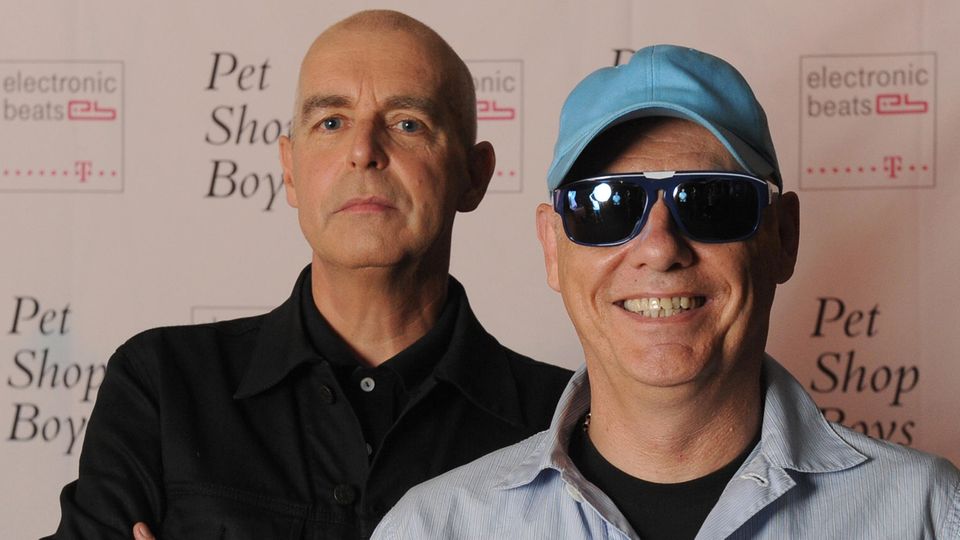 Die Pet Shop Boys Neil Tennant und Chris Lowe