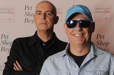 Die Pet Shop Boys Neil Tennant und Chris Lowe