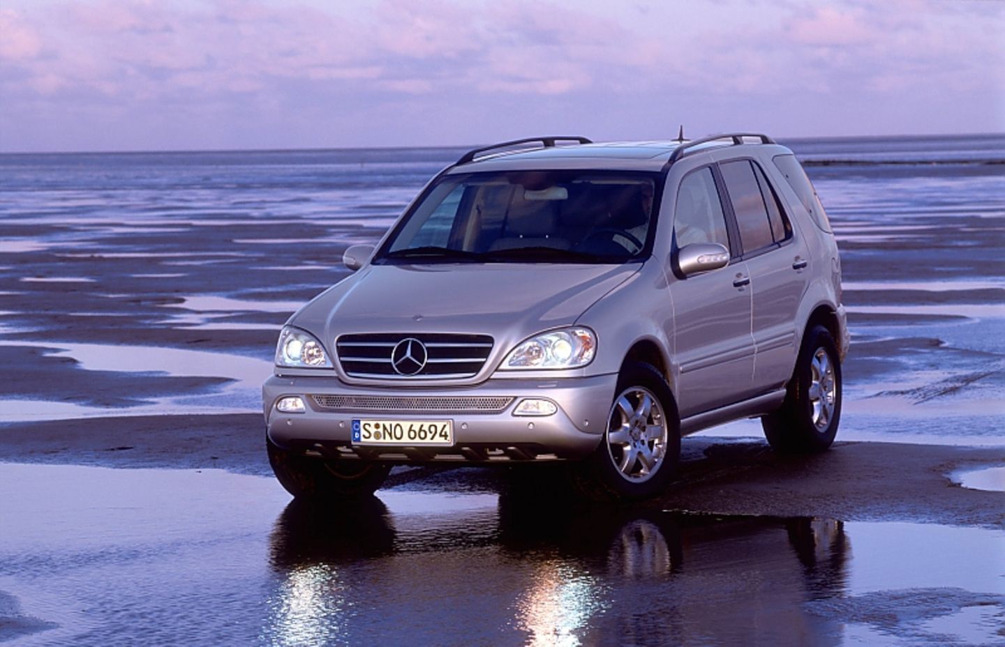Mercedes M-Klasse Generation I nach der Modellpflege
