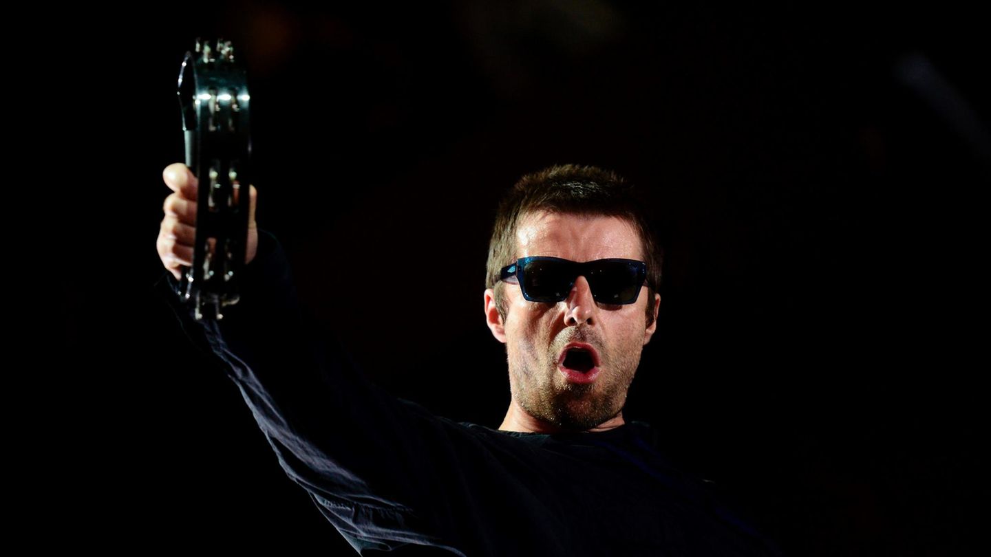 Auf Krawall gebürstet: Liam Gallagher im Juli beim spanischen Benicassim-Festival in seinem Element