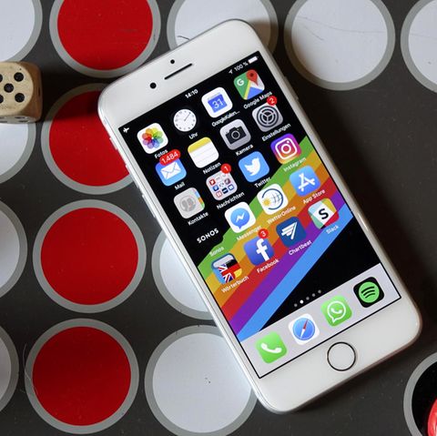 Das iPhone 8 sieht von vorne aus wie die drei Vorgänger.