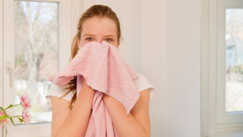 Handtücher sollten nicht länger als zwei Tage in Gebrauch sein.