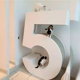 Auch Kletter-Zahlen werden auf Wunsch hergestellt.