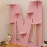 Hier die 2-D-Variante des "M" in rosa.