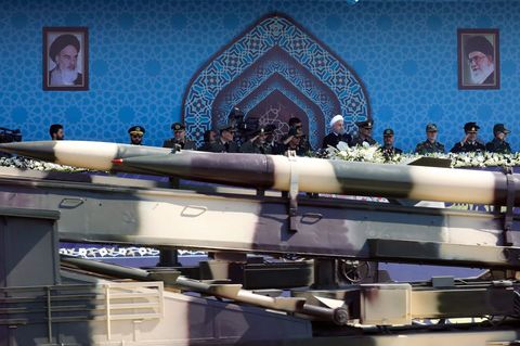 Iran Rakete Parade