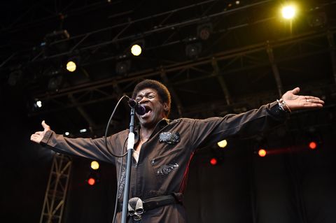 Soul-Sänger Charles Bradley bei einem Festival in Pasadena, Kalifornien