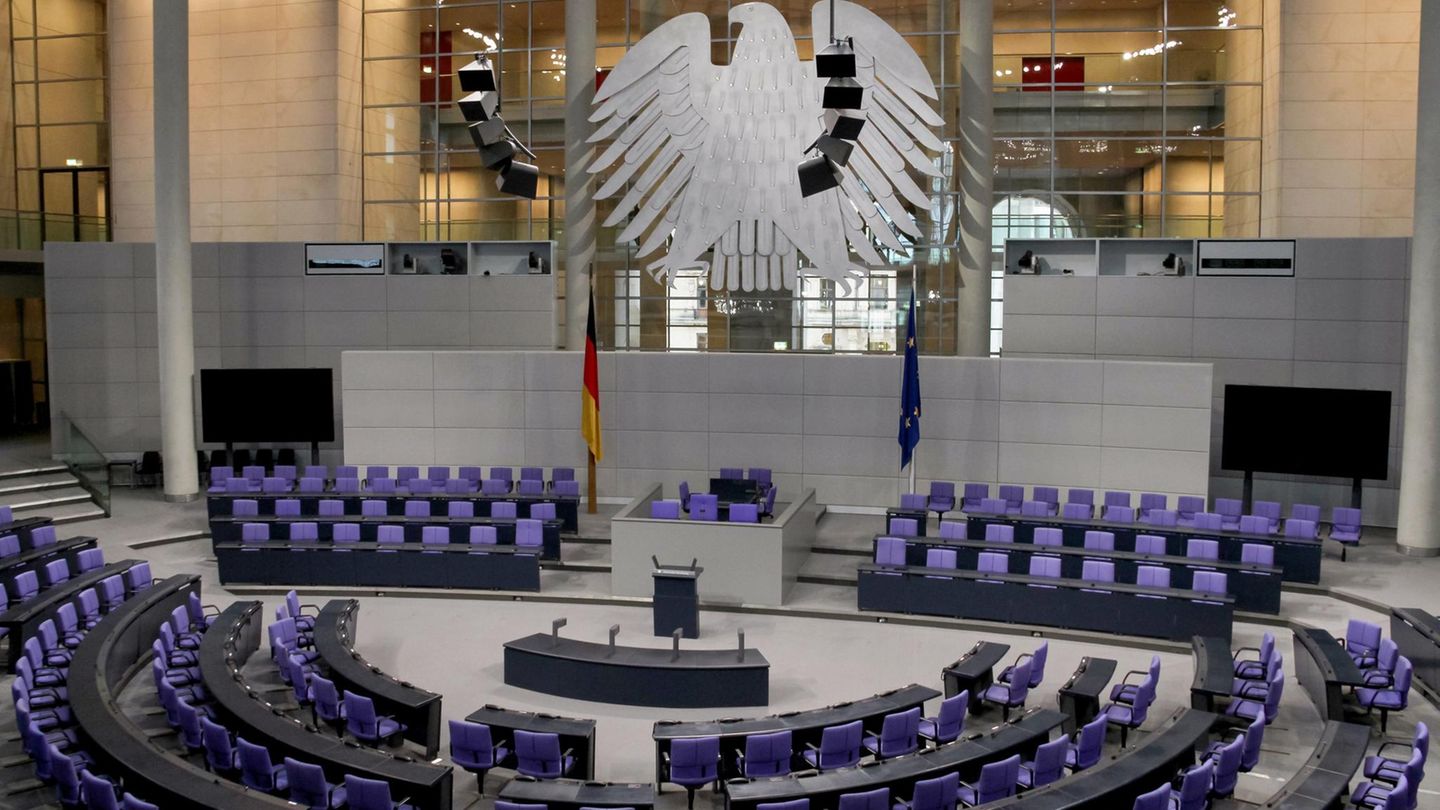 Auch über die Sitzordnung im Bundestag muss noch entschieden werden