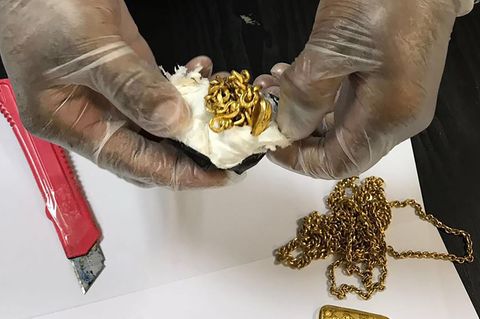 Sri Lanka: Flugpassagier mit knapp einem Kilo Gold im Hintern gefasst