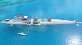 Die M7 erinnert an den US-Zerstörer Zumwalt und ist auch fast so teuer.