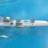 Die M7 erinnert an den US-Zerstörer Zumwalt und ist auch fast so teuer.