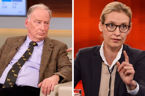 Die AfD-Spitzenkandidaten Alexander Gauland und Alice Weidel