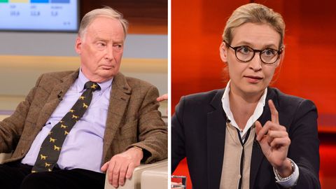 Die AfD-Spitzenkandidaten Alexander Gauland und Alice Weidel