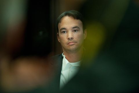 Magnus Gäfgen beim Berufungsprozess 2012. Jetzt hofft der Mörder von Jakob von Metzler auf seine Freilassung.