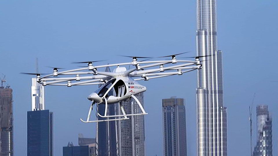 Volocopter in Dubai Volocopter in Dubai