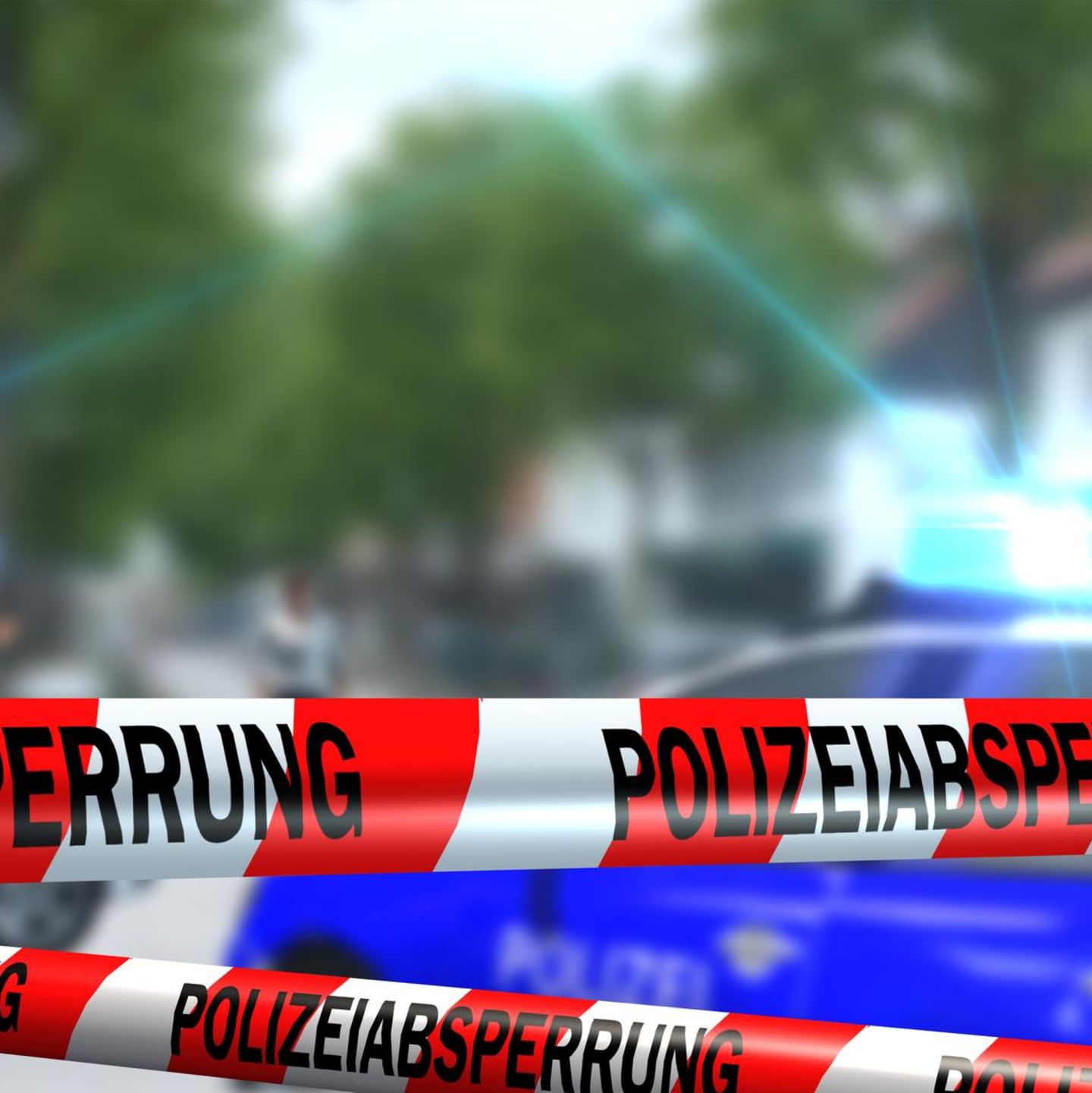 Polizei Absperrband
