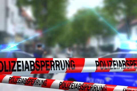 Polizei Absperrband