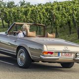 Mercedes 280 SL Pagode W 113 - ein schöner Rücken.....