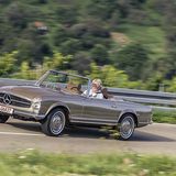 Mercedes 280 SL Pagode W 113 - perfekt für einen Ausflug im Herbst