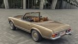 Mercedes 280 SL Pagode W 113 - innen in stilechtem Cognac