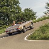 Mercedes 280 SL Pagode - gerade als Handschalter macht der W 113 Laune