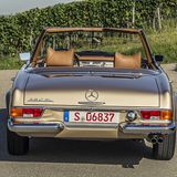 Mercedes 280 SL Pagode W 113 - filigranes Hinterteil