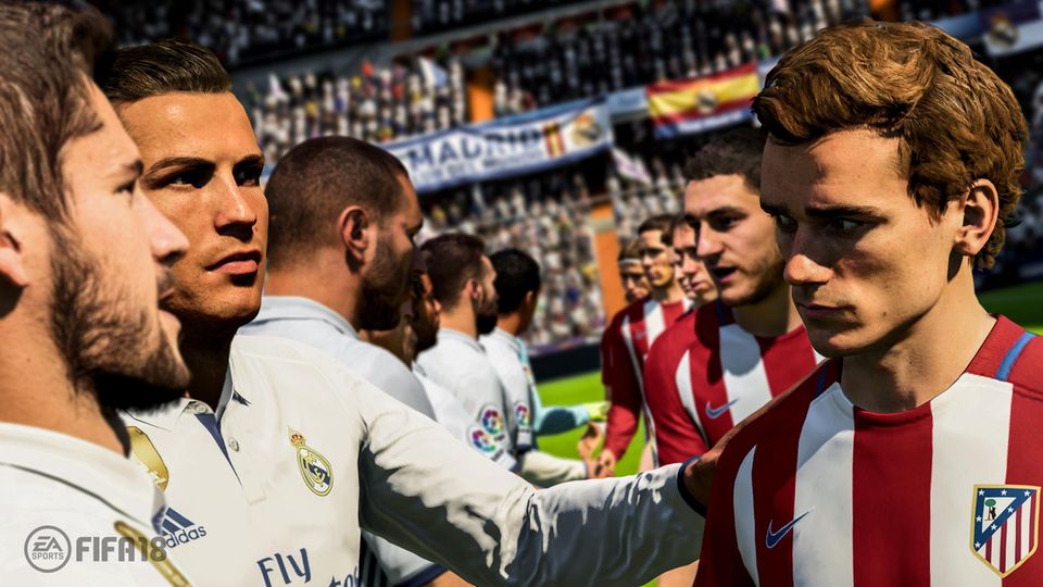 Real Atletico Fifa 18 Die Spielergesichter in Fifa 18