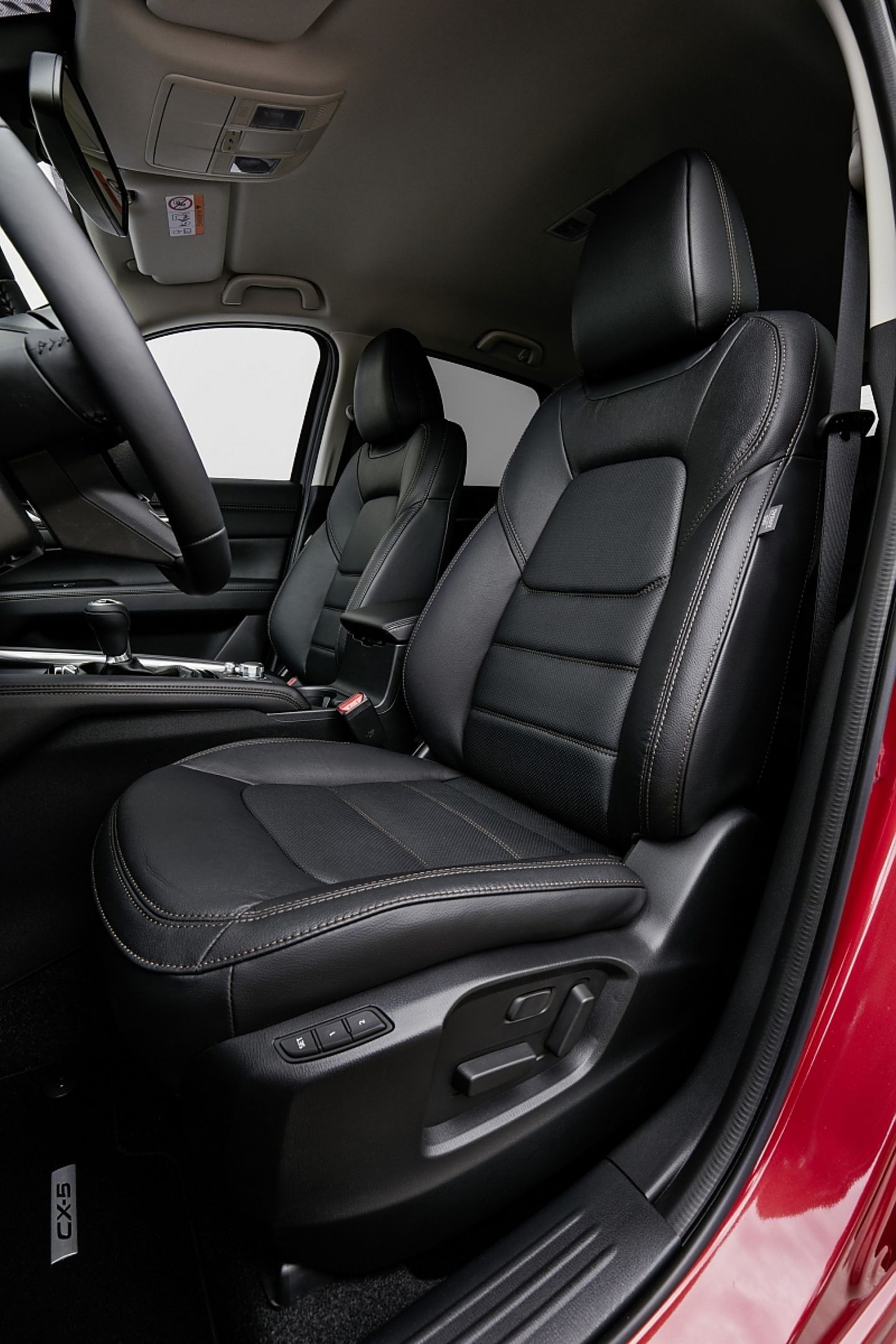 Die Sitze des Mazda CX-5 Skyactiv-G 194 sind in Ordnung