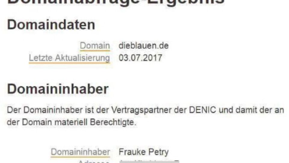 Domain Abfrage Die Blauen Domain Abfrage Die Blauen